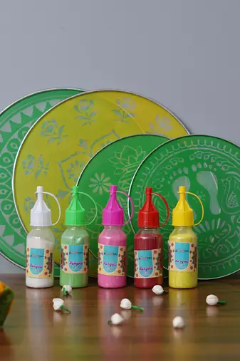 Rangoli stencils set