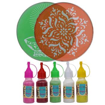 Rangoli stencils set 3