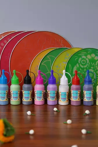 Rangoli stencils set