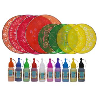 Rangoli stencils set 4