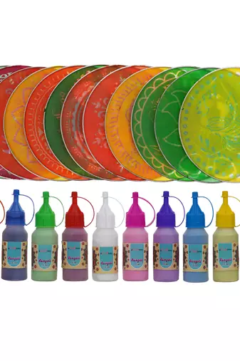 Rangoli stencils set