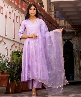 Vara lavender suit set 1