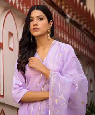 Vara lavender suit set 3
