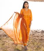 Jashn cotton silk suit set