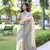 Women's Cream Handloom  Silk Blend Weaving Pallu Traditional Saree with Blouse