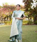  Kanjivaram Soft Satin Silk Saree 