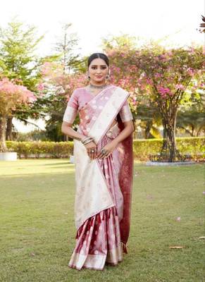 Kanjivaram Soft Satin Silk Saree  2