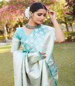 Kanjivaram Soft Satin Silk Saree 