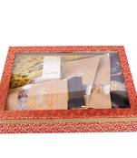 Hamper box 6 goodies with soan papdi