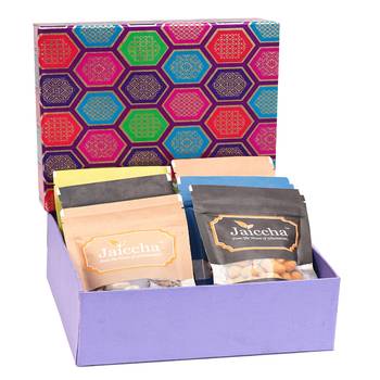 Gourmet hamper box of 6 assorted nuts 1
