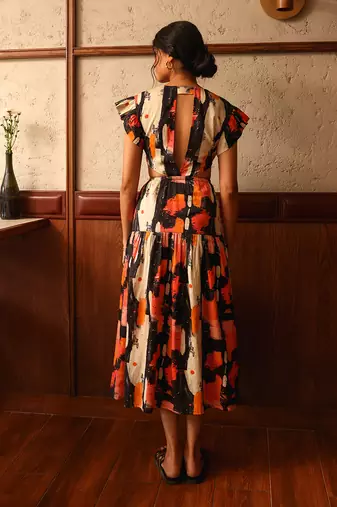 Vienna midi dress
