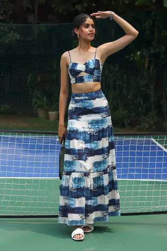 Capri skirt set