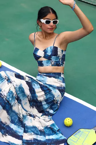 Capri skirt set