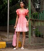 Venice ruffle dress