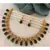 Indian bollywood gold plated kundan studded bridal choker Necklace :: jewellery set
