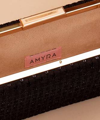 Noir black clutch 5