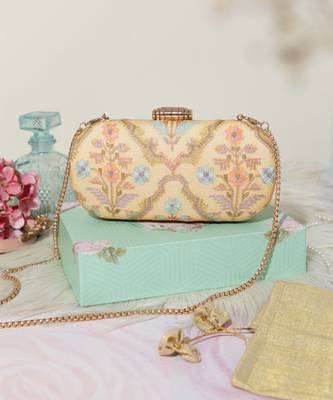 Avira capsule clutch- yellow 1