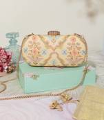 Avira capsule clutch- yellow