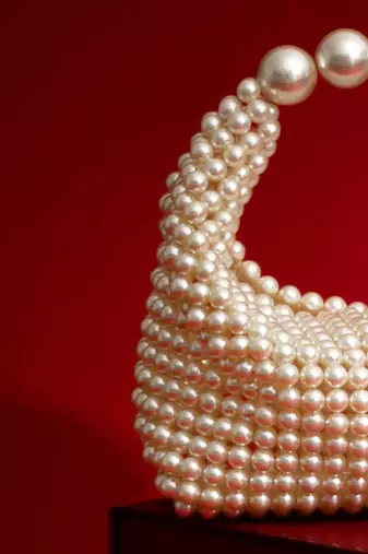 Zia pearl purse