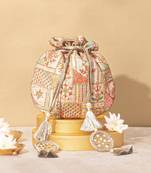 Jia embroidered multicolour potli