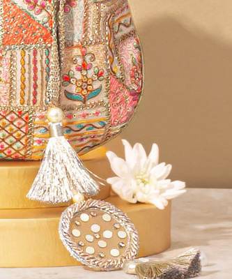 Jia embroidered multicolour potli 4