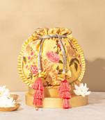 Candy crush potli bag yellow