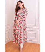 Cotton Printed Kurti With Pant