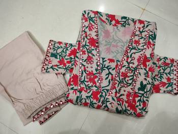Cotton Printed Kurti With Pant 3