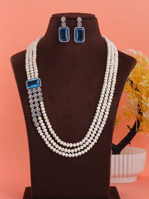 Natural fresh water pearls set from hyderabad 1