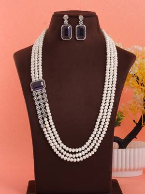 Natural fresh water pearls set from hyderabad 1