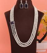 Natural fresh water pearls set from hyderabad