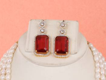 Natural fresh water pearls set from hyderabad 2