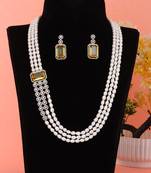 Natural fresh water pearls set from hyderabad