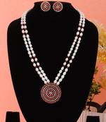 Natural fresh water pearls set from hyderabad