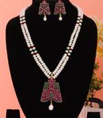 Natural fresh water pearls set from hyderabad