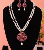 Natural fresh water pearls set from hyderabad