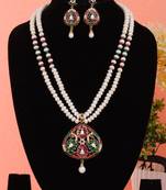 Natural fresh water pearls set from hyderabad