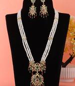 Natural fresh water pearls set from hyderabad