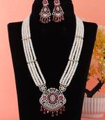 Natural fresh water pearls set from hyderabad