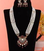 Natural fresh water pearls set from hyderabad