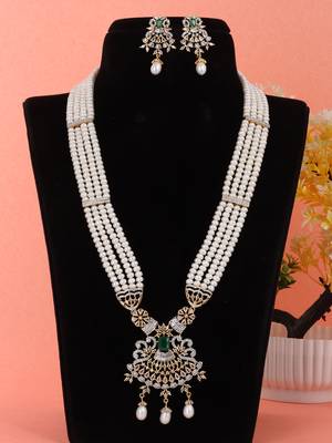 Natural fresh water pearls set from hyderabad 1