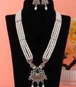 Natural fresh water pearls set from hyderabad