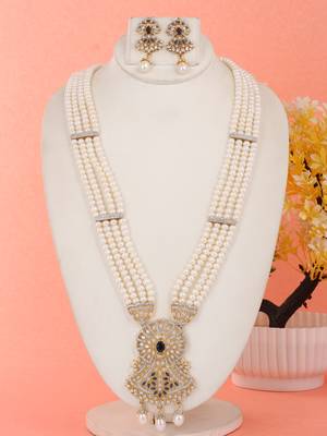 Natural fresh water pearls set from hyderabad 1
