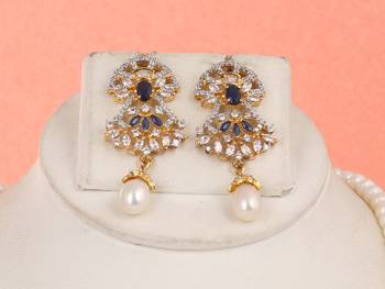 Natural fresh water pearls set from hyderabad 2