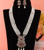 Natural fresh water pearls set from hyderabad