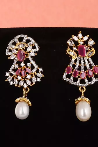 Natural fresh water pearls set from hyderabad