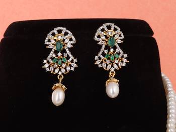 Natural fresh water pearls set from hyderabad 2