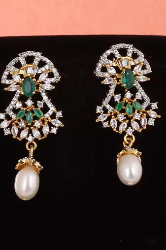 Natural fresh water pearls set from hyderabad