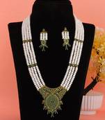 Natural fresh water pearls set from hyderabad