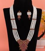 Natural fresh water pearls set from hyderabad